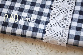 純棉格子布料的制作與加工工藝